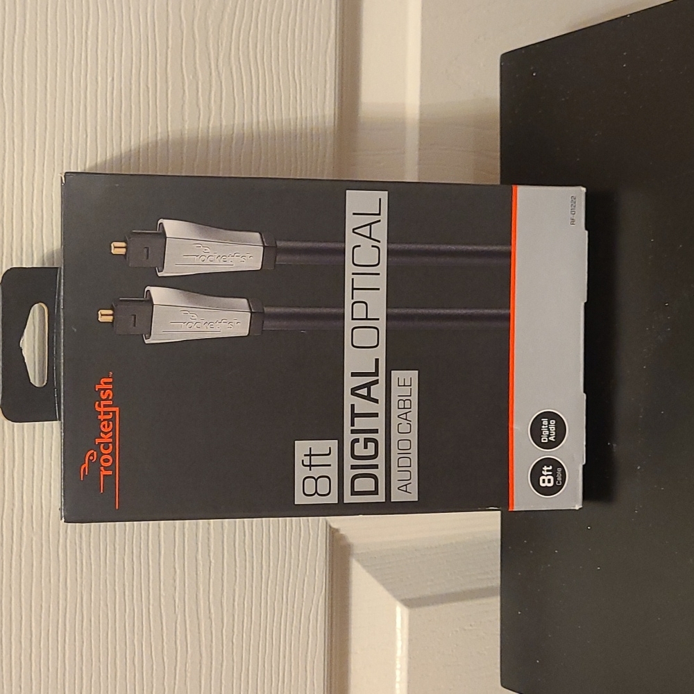 8ft Digital Optical Audio Cable